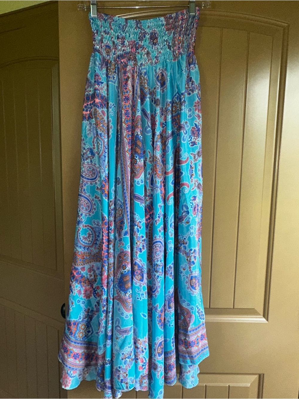 Funky Pants!!  Boho Paisley Palazzo Pants